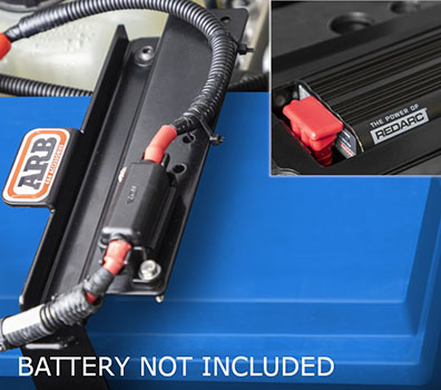 Auxilary Battery Kit - Under Bonnet