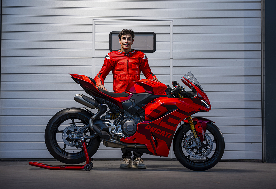 Marc and his Panigale V2 MM93 version Image