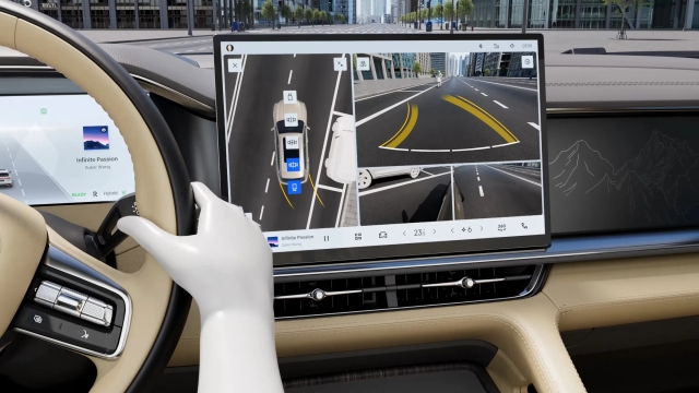 540 Degree Panoramic View With Transparent Chassis View Image