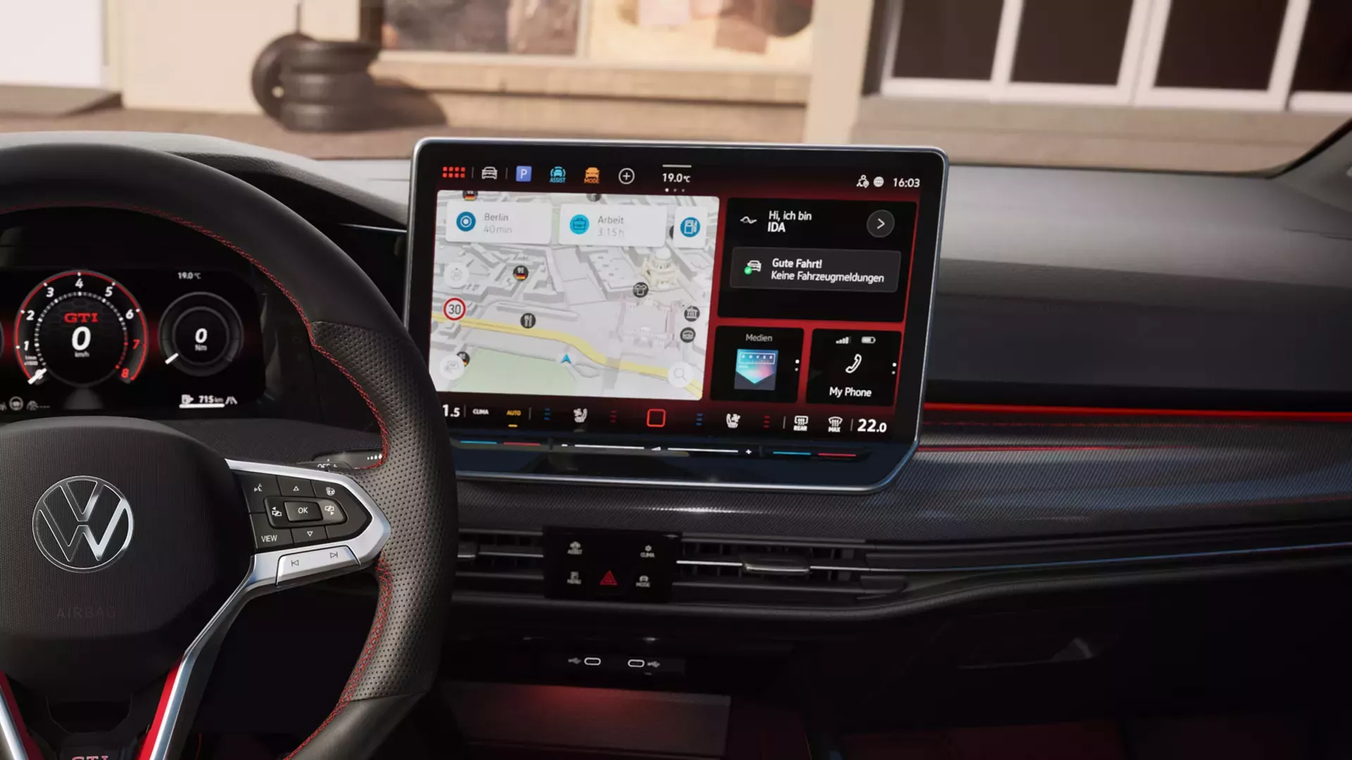 Voice assistant Infotainment system Image