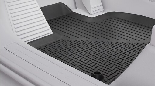 All-weather interior cabin floor mats