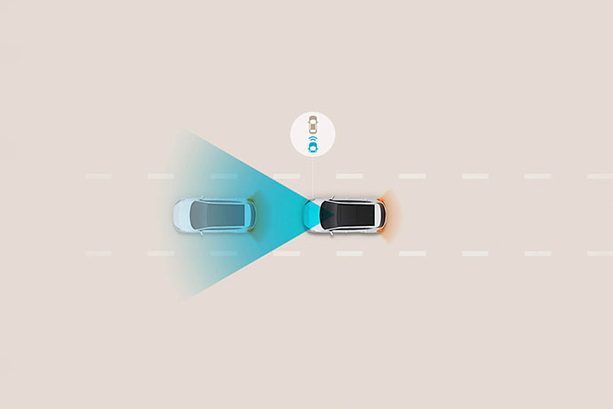 Forward Collision-Avoidance Assist (FCA) - City/Urban/Pedestrian. Image