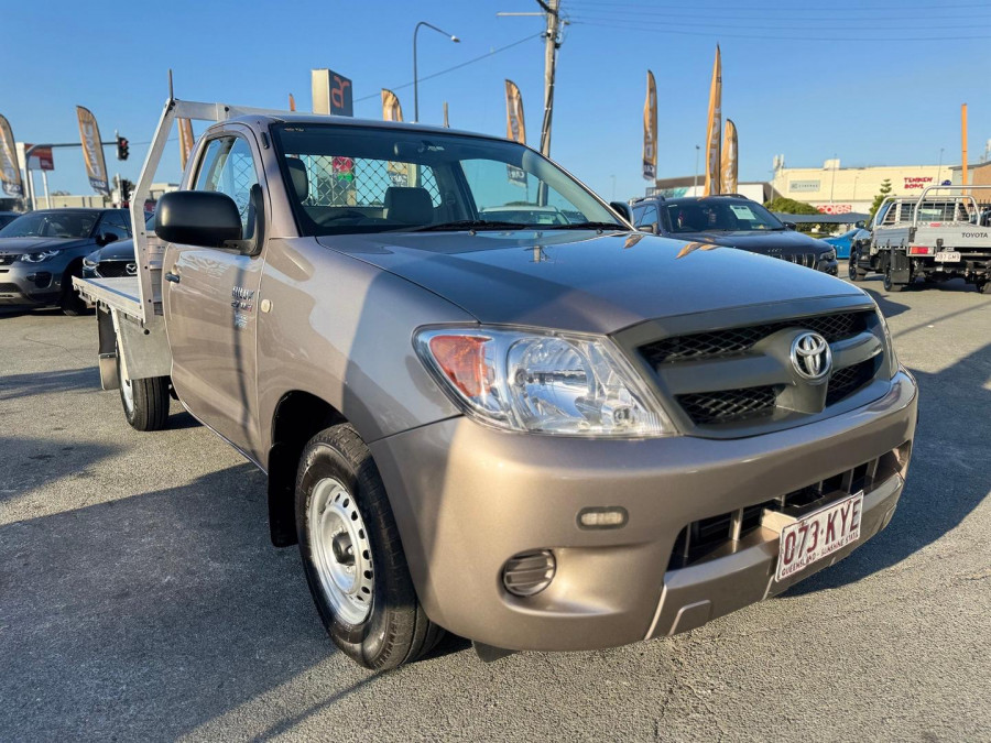 2008 Toyota HiLux TGN16R WorkMate Cab Chassis Image 6