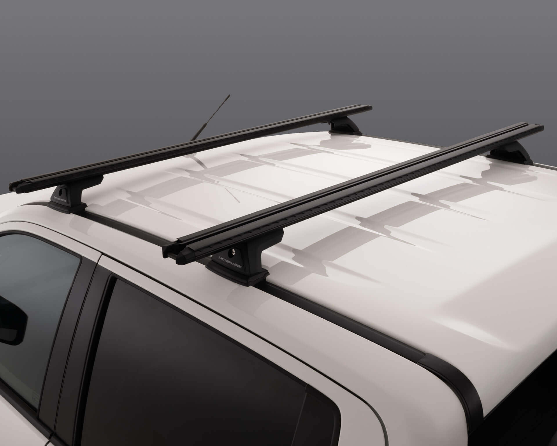 Roof Rack Cross Bars - suits Double Cab without roof rails 