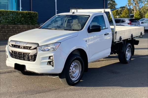 2021 Isuzu D-MAX RG SX High Ride Cab Chassis Image 3
