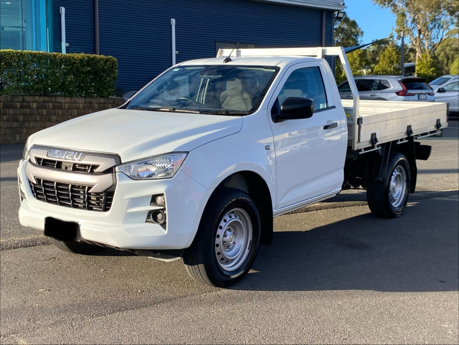 2021 Isuzu D-MAX RG SX High Ride Cab Chassis Image 3
