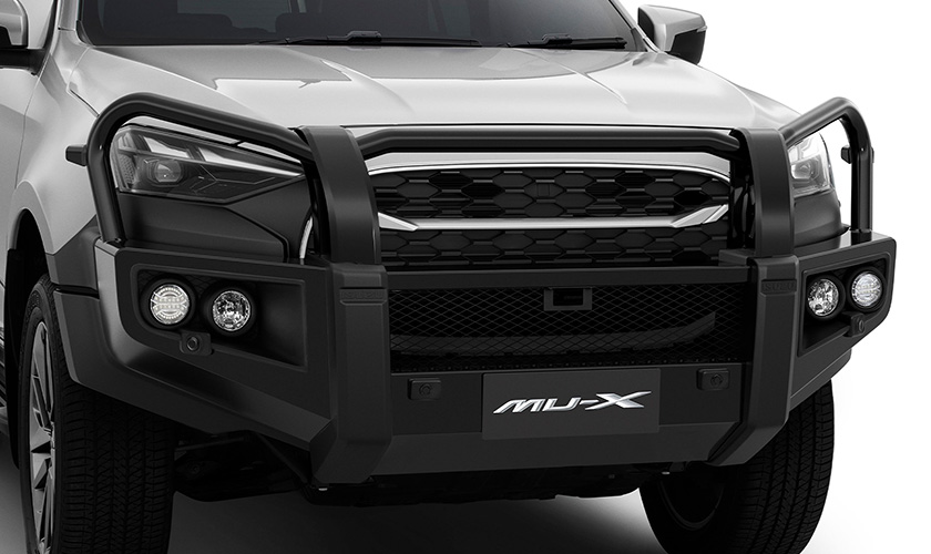 Satin Black Steel Bull Bar 