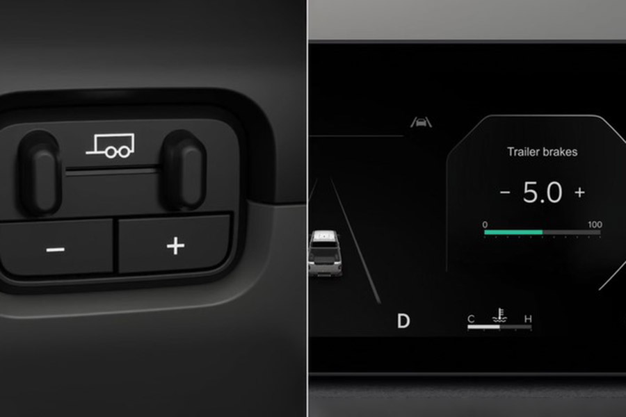 Integrated trailer brake control