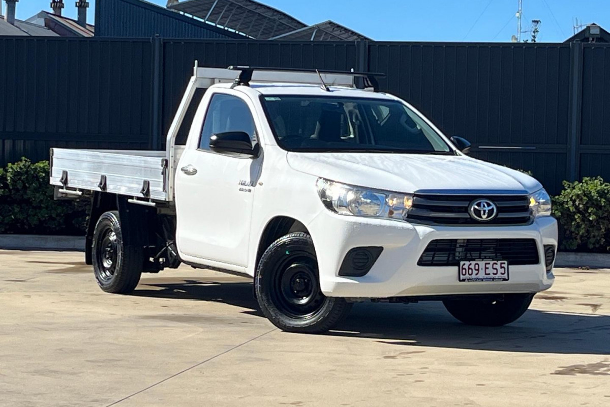 2017 Toyota HiLux GUN123R SR Cab Chassis