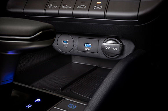 USB-C charging ports