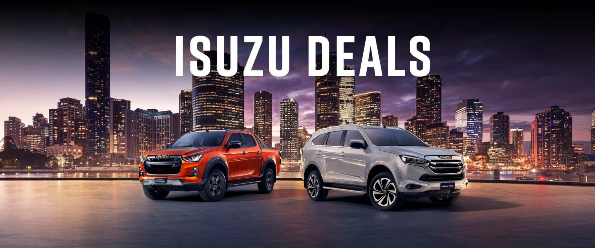 See our latest Isuzu UTE Offers and Specials
