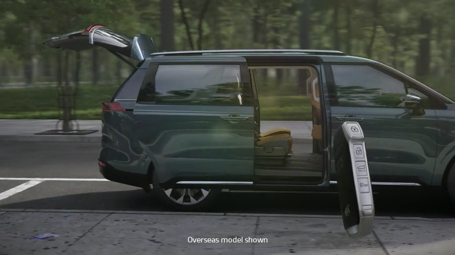 One-touch open & close power doors & tailgate