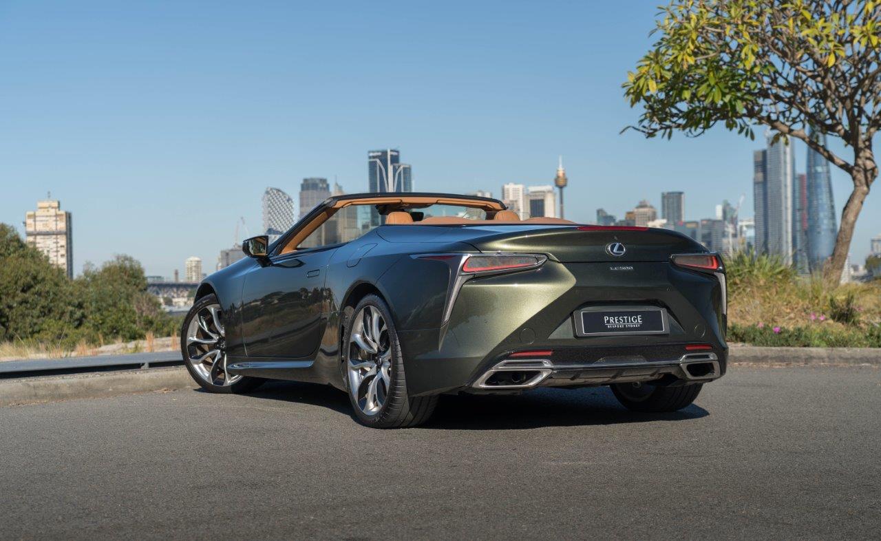 2021 Lexus Lc500 URZ100R Luxury Convertible Convertible Image 2