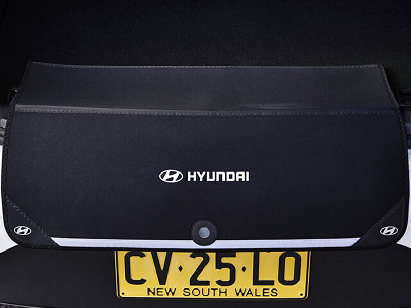 Fabric rear bumper protector