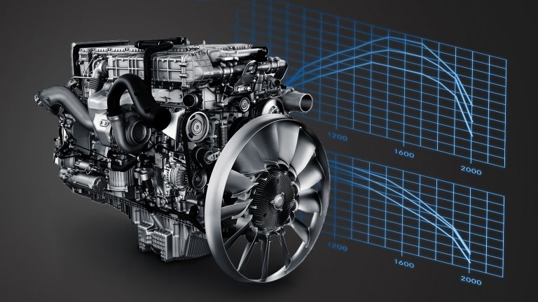 Actros Rigid Engine.