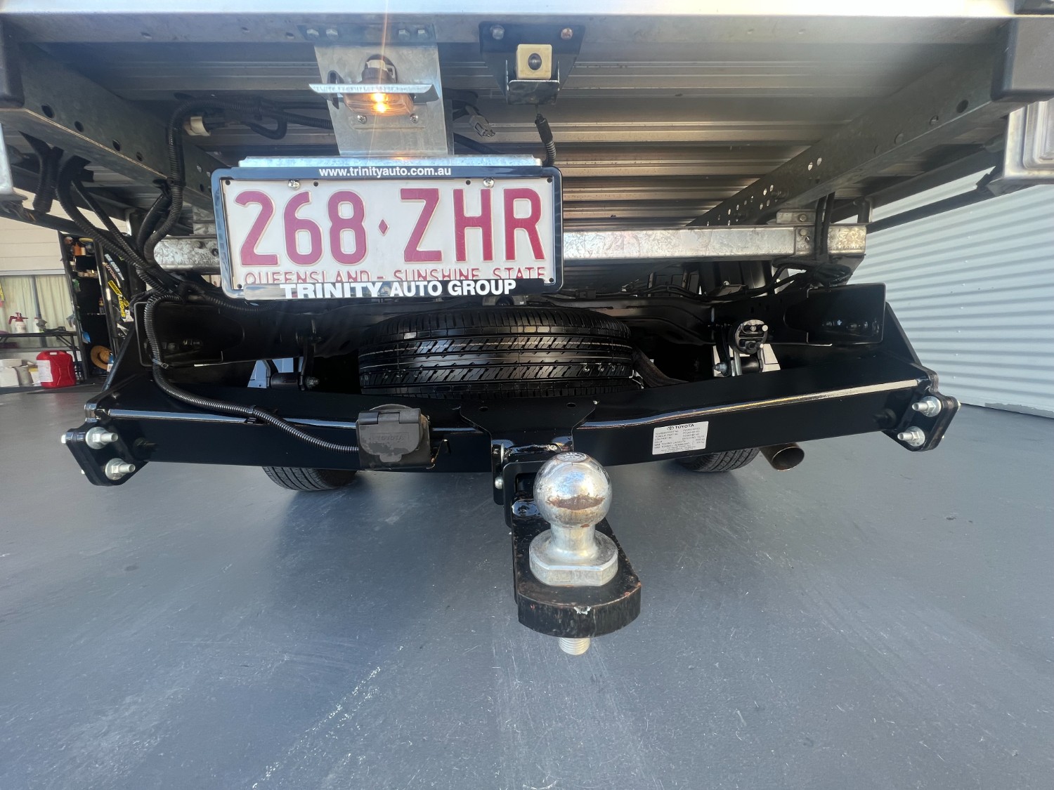 2019 Toyota Hilux TGN121R WORKMATE Cab Chassis Image 10