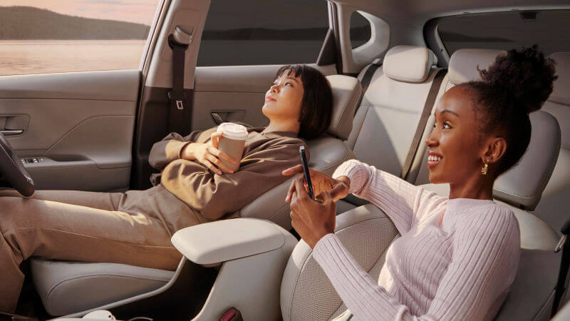 Premium relaxation front seats
