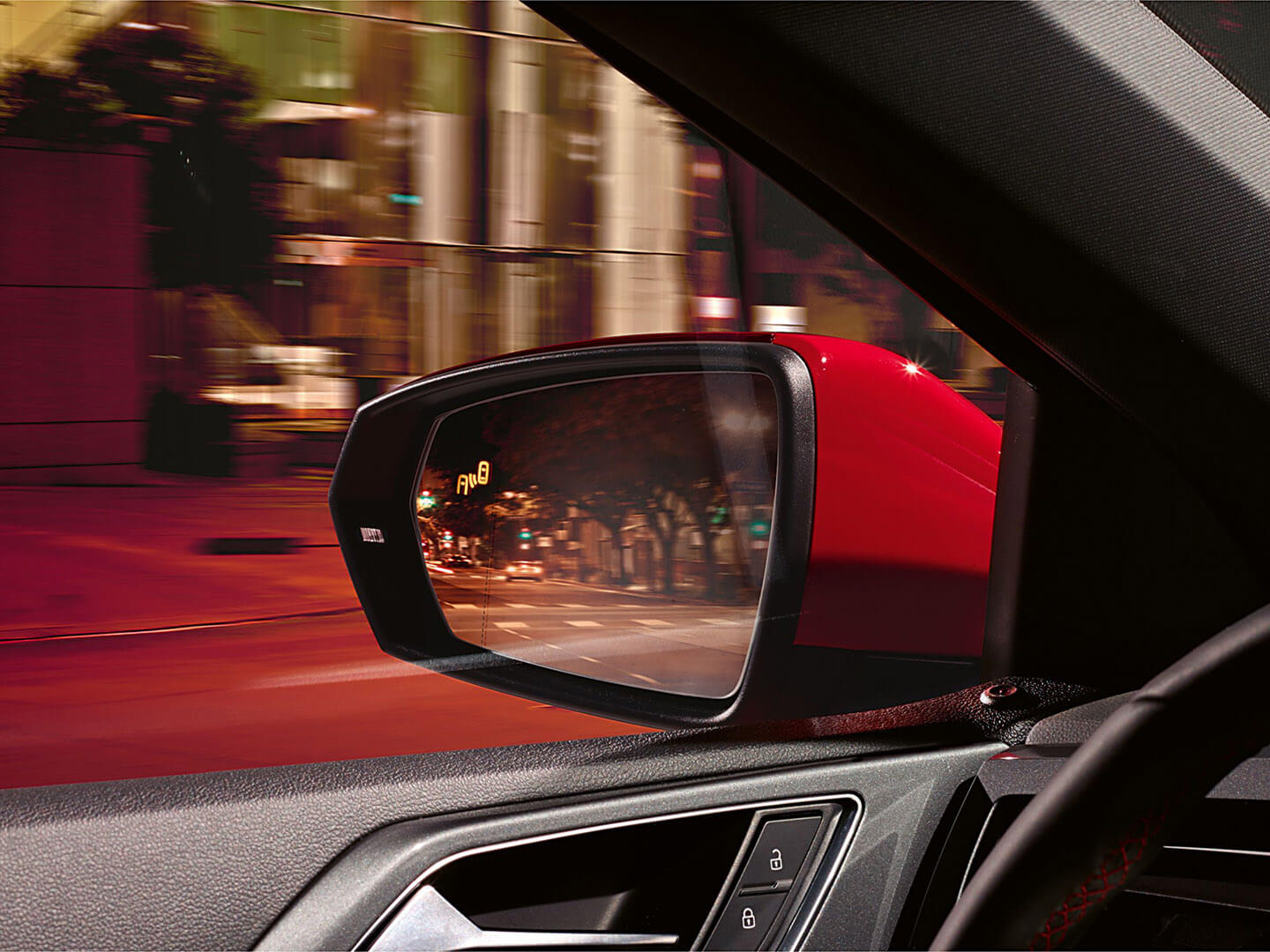 It feels good to know it's got your back. Driver Assistance Package Image