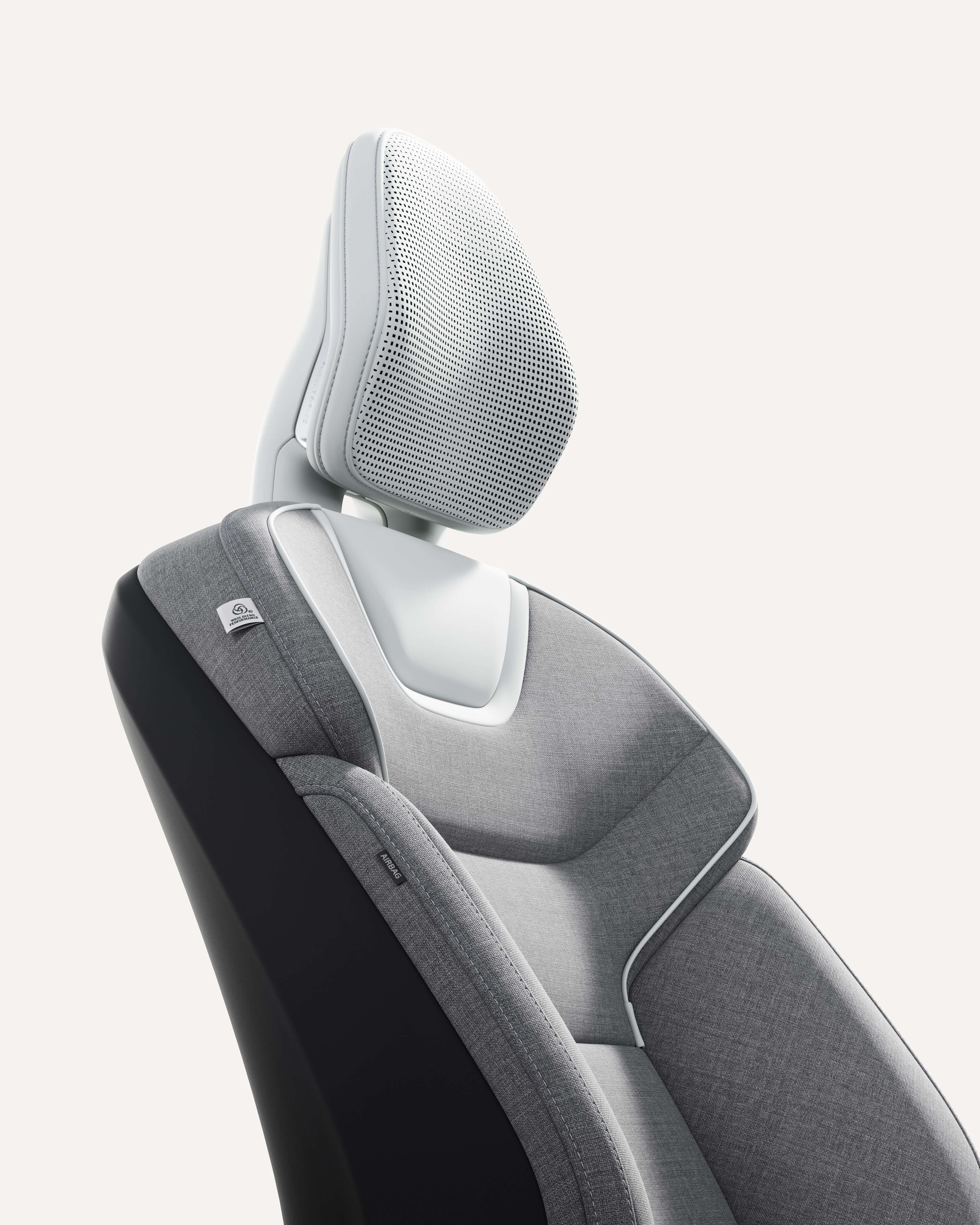 Ergonomic front seats 