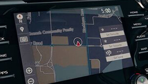 Camry Connected navigation system