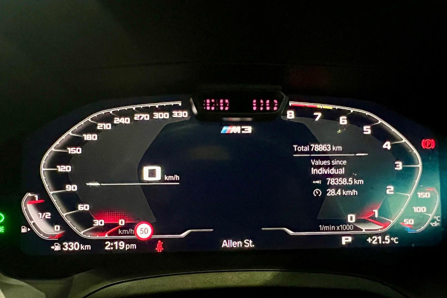2021 BMW M3 G80 Competition Sedan