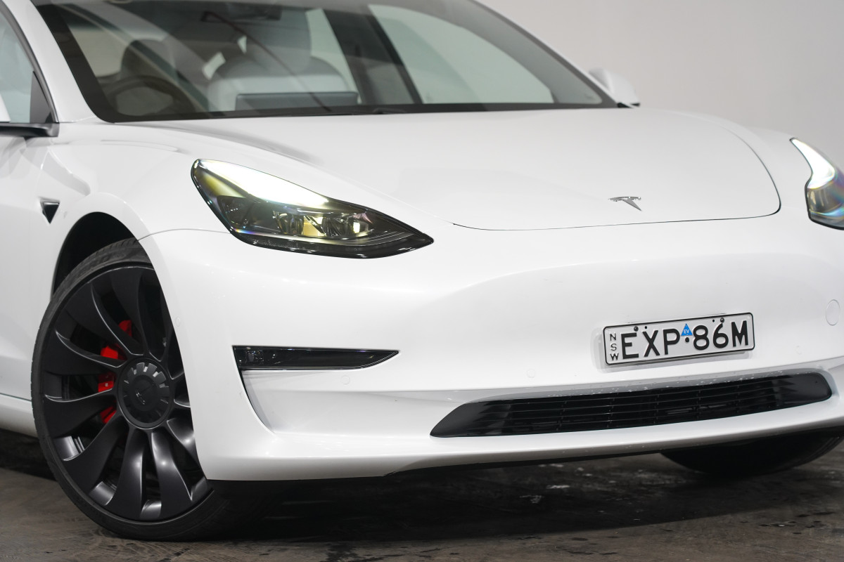 2021 Tesla Model 3 3 Performance Sedan Image 2