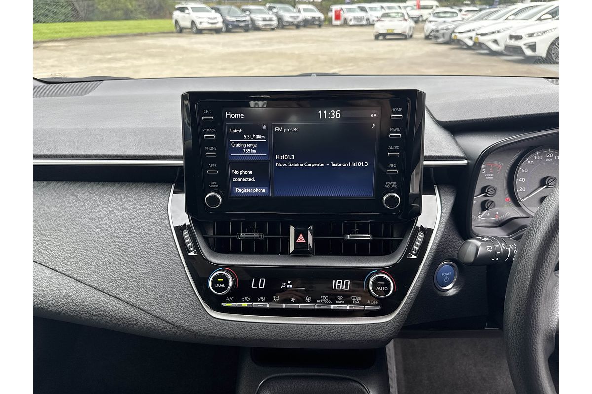 2022 Toyota Corolla ZWE219R  Ascent Sport Hybrid Hatch Image 11