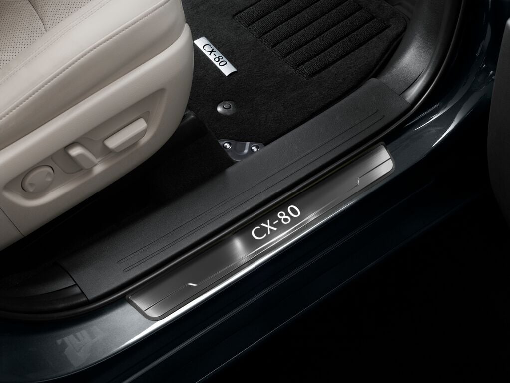 CX-80 Illuminated Scuff Plates