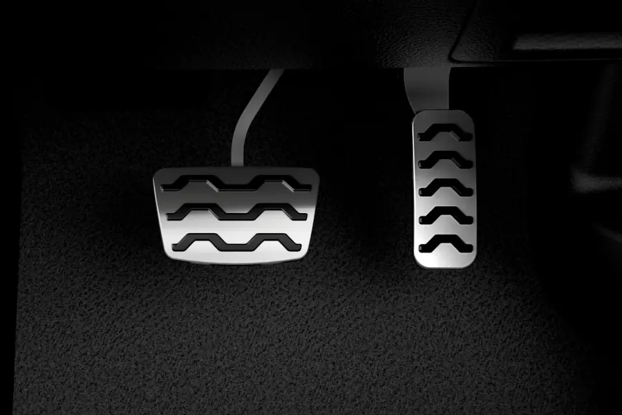 Alloy pedals