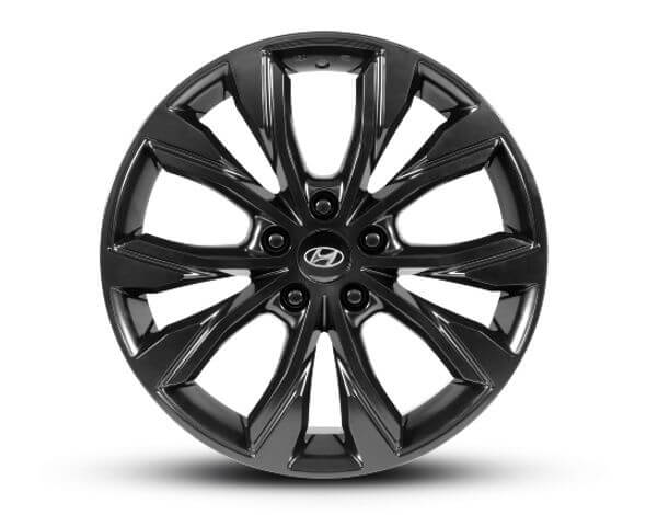 18" Osan satin black single alloy wheel