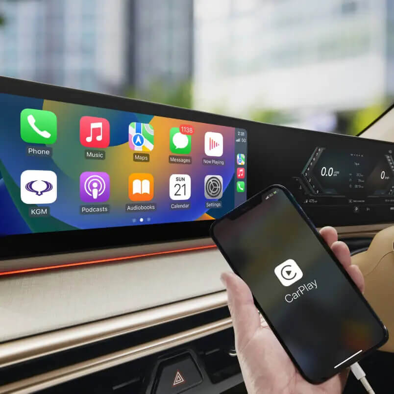 Apple CarPlayTM & Android AutoTM Image