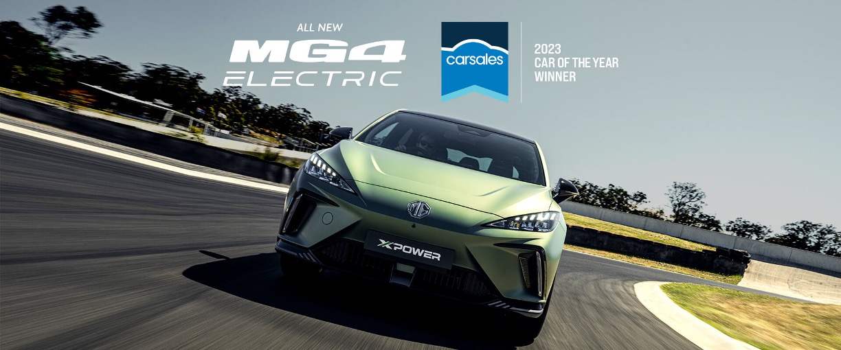 MG4 NAMED 2023 CARSALES CAR OF THE YEAR