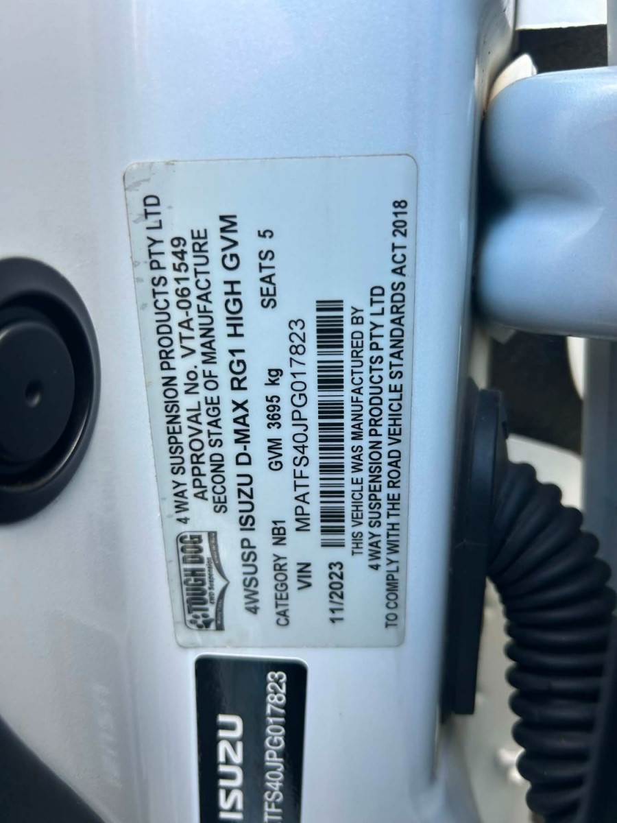 2023 Isuzu D-MAX RG X-TERRAIN Ute Image 21