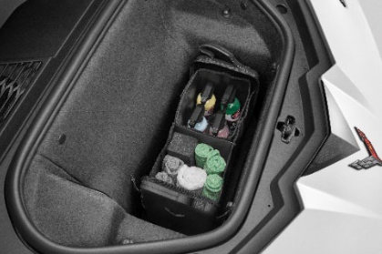 Collapsible Cargo Organizer with Crossed Flags Logo