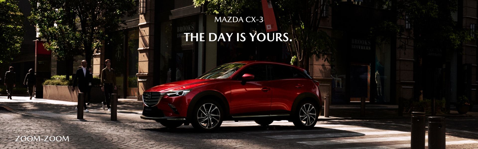 Mazda CX-3. The day is yours.