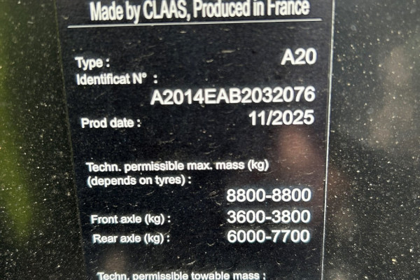 2026 CLAAS TRACTORS 4WD & FWA Image 17
