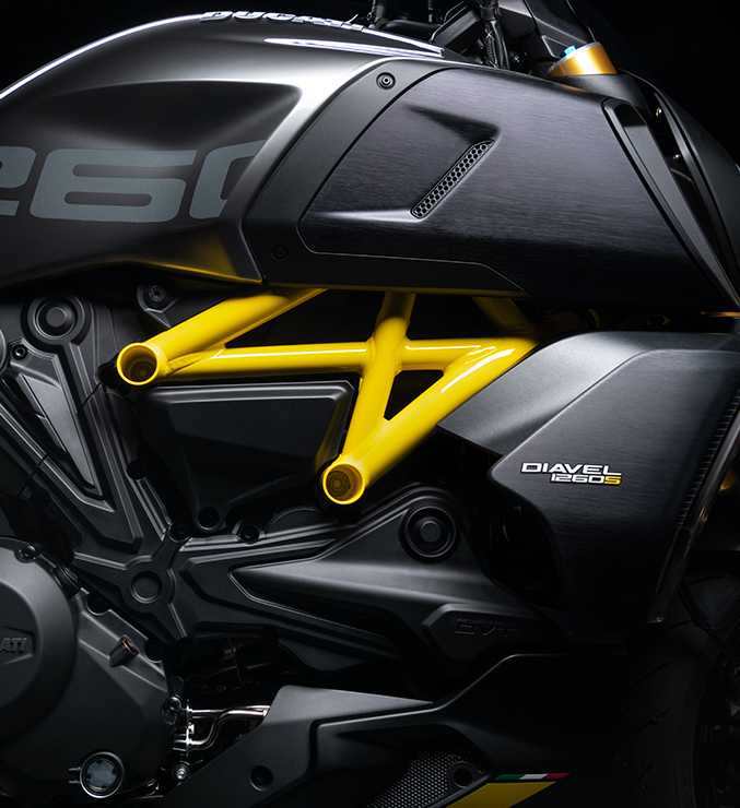 Ducati diavel online yellow