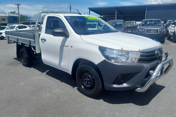 2018 Toyota Hilux GUN122R Workmate 4x2 Cab Chassis
