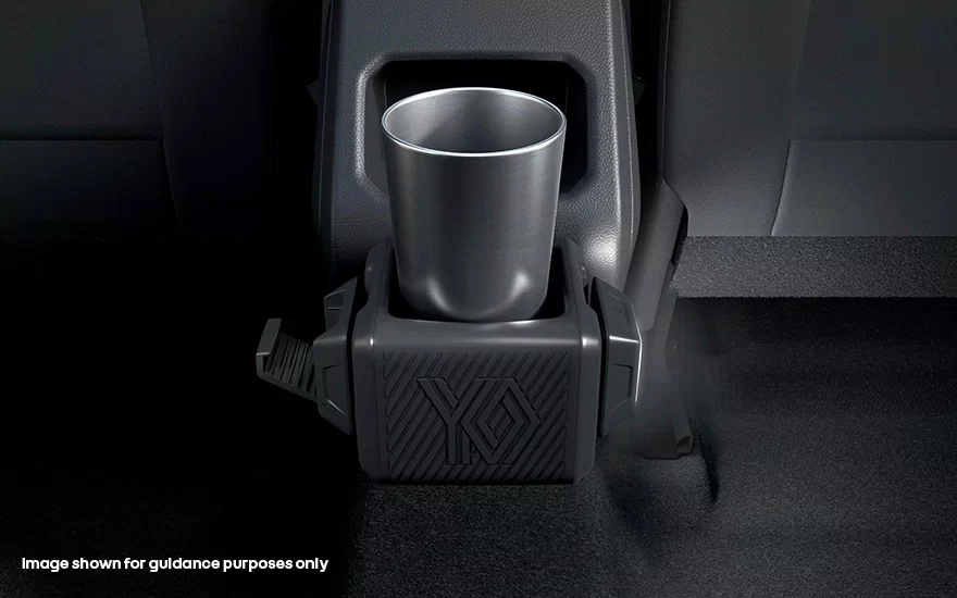 3 in 1 - cup holder + lamp + hook
