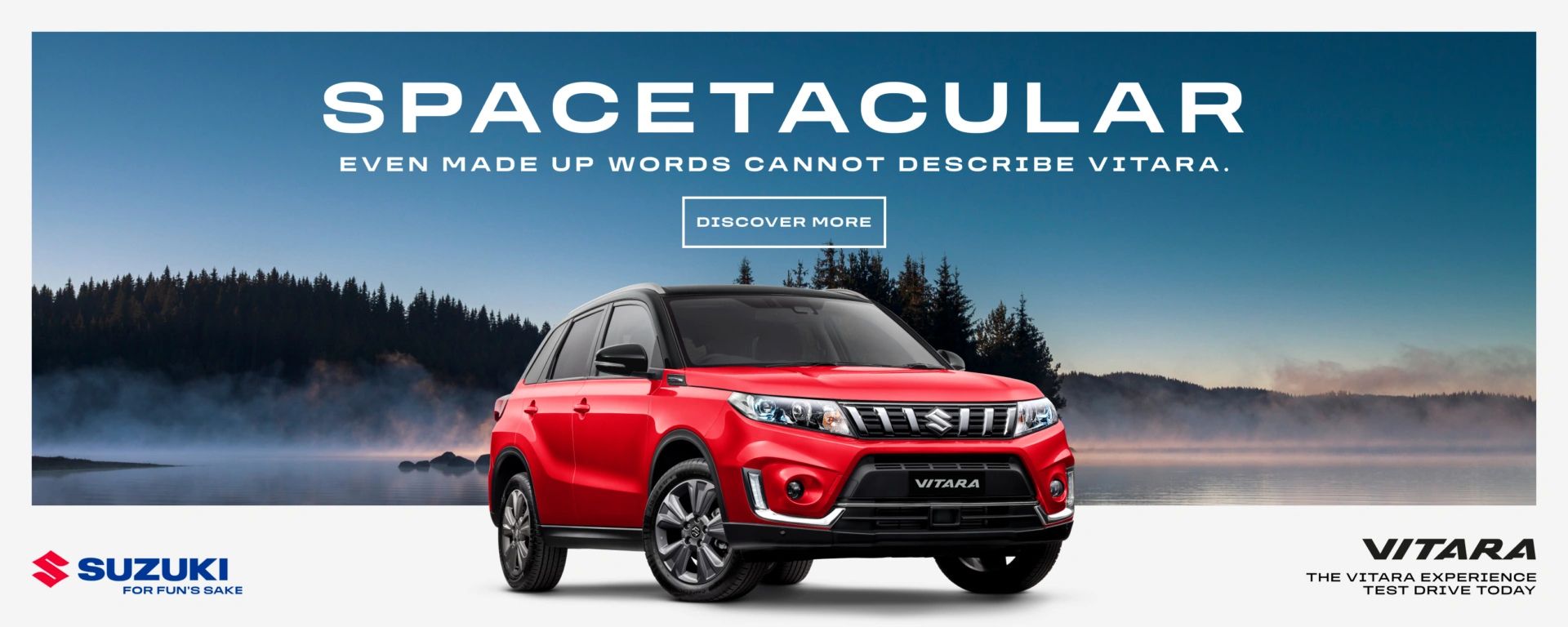 Spacetacular Vitara. Even made up words cannot describe Vitara.