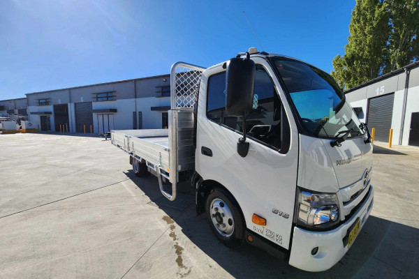 2021 Hino 300 XZU710R WKTMSQ3 616WIDE + DOUBLE O/D HAS Cab Chassis
