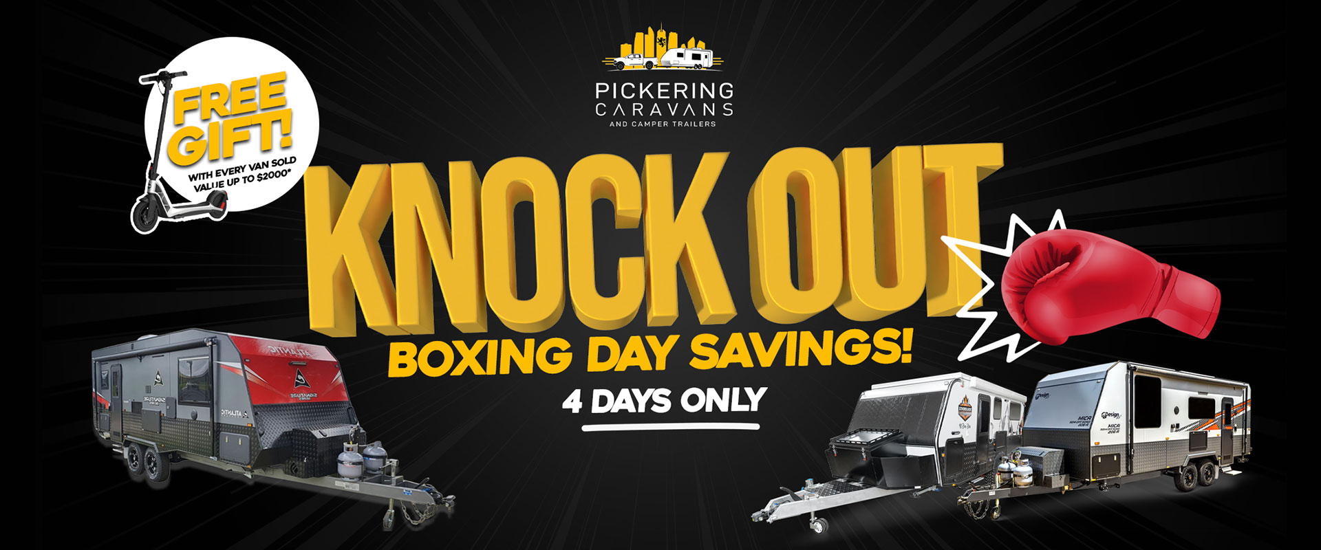 Knock Out Boxing Day Savings!