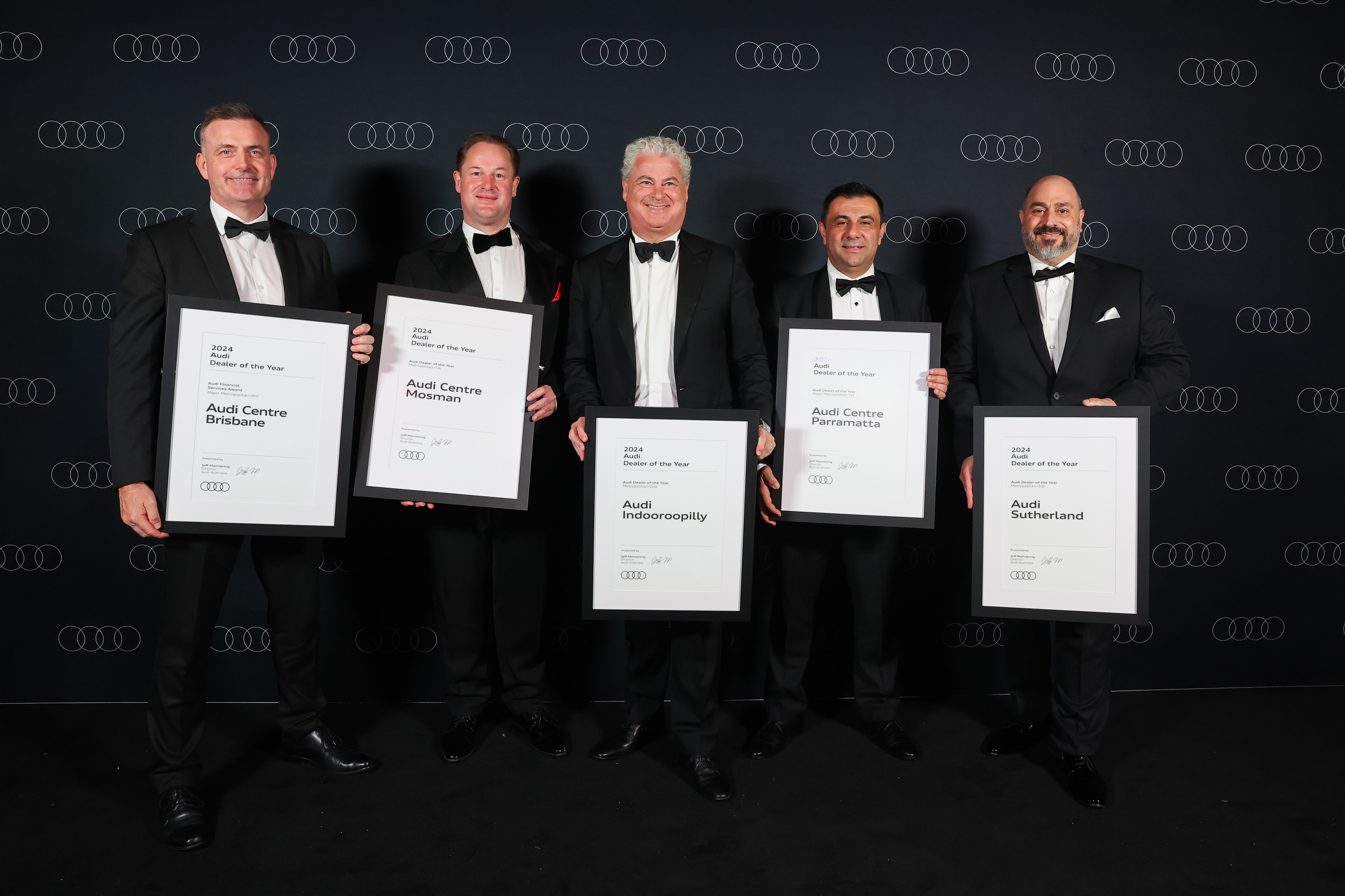 Audi Dealer of the Year Winners