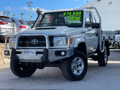 2017 Toyota Landcruiser VDJ79R GX Cab chassis