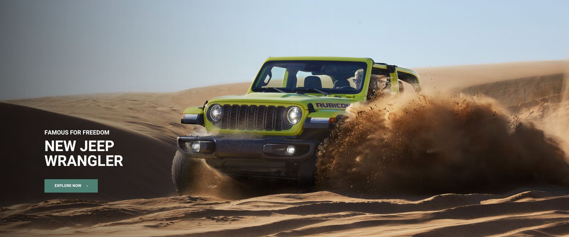 FAMOUS FOR FREEDOM - NEW JEEP WRANGLER