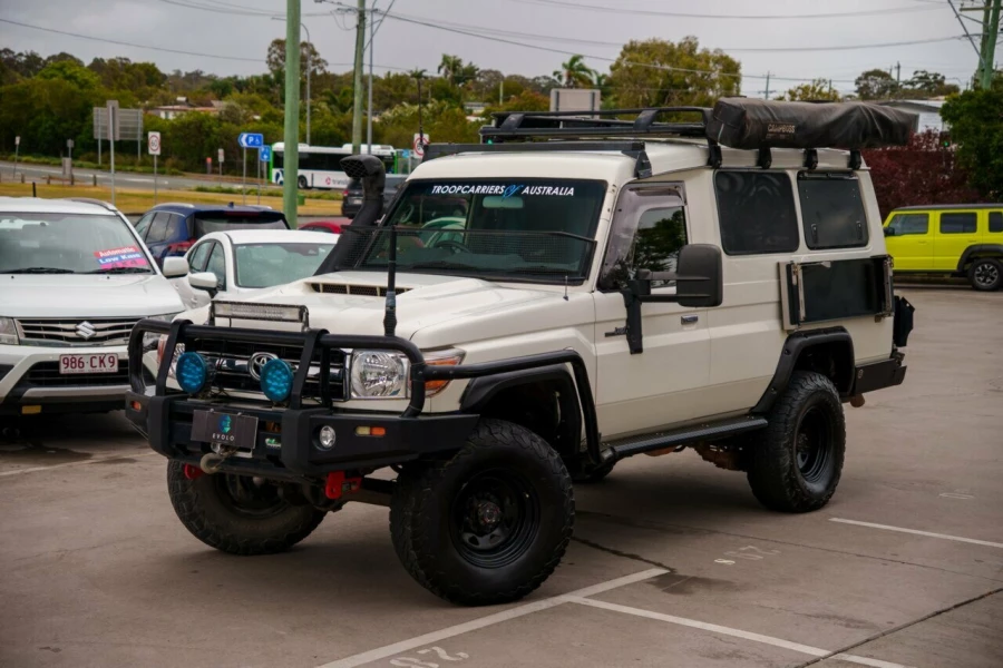 2019 Toyota LandCruiser VDJ78R GXL Troopcarrier SUV Image 1