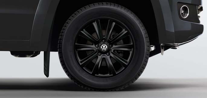 Black Durban alloy wheel
