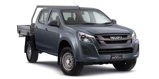 2018 Isuzu UTE D-MAX -- 4x4 SX Crew Cab Chassis Crew cab