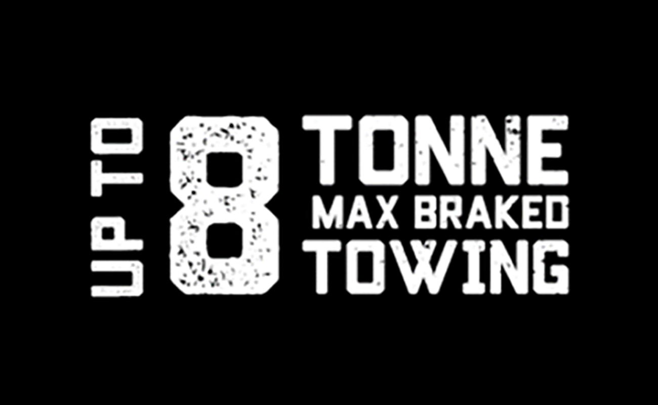EXCLUSIVE UP TO 8 TONNE MAX BRAKED TOWING Image