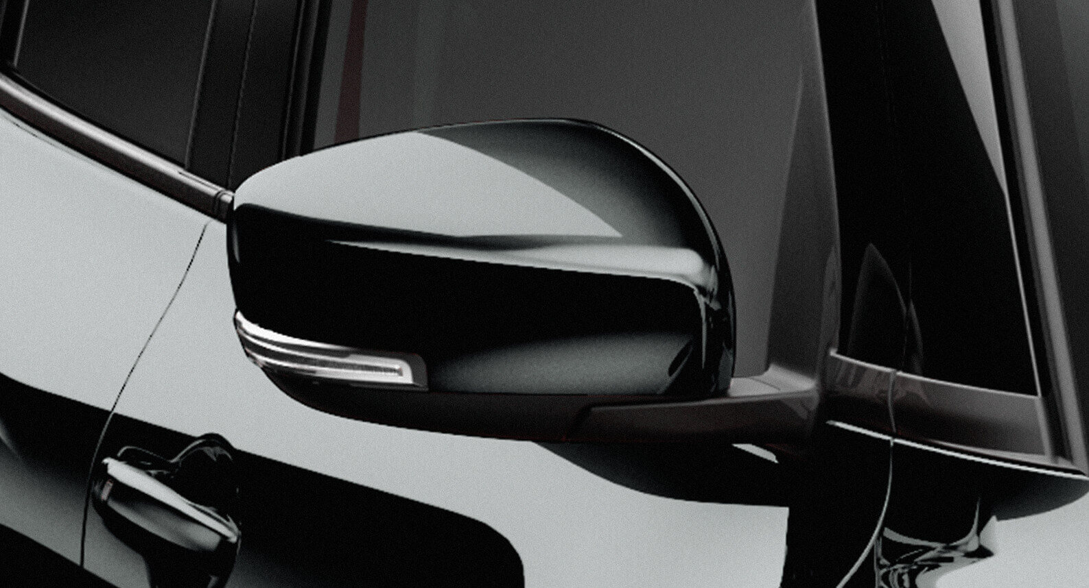 Side Mirrors Set Black - Swift GLX/Swift Sport